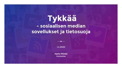 sovellukset ja pikalinkit.